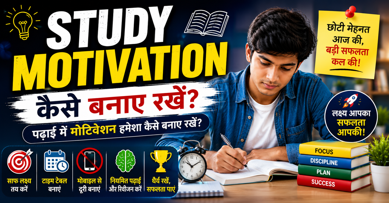 Study Motivation Kaise Banaye Rakhe