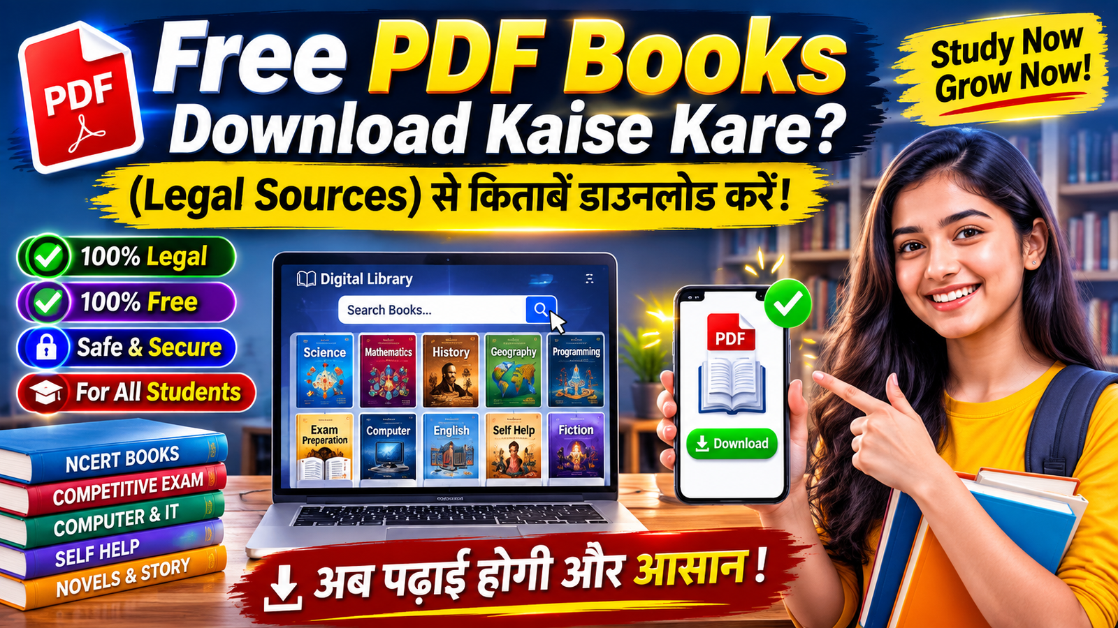 Free PDF Books Download Kaise Kare